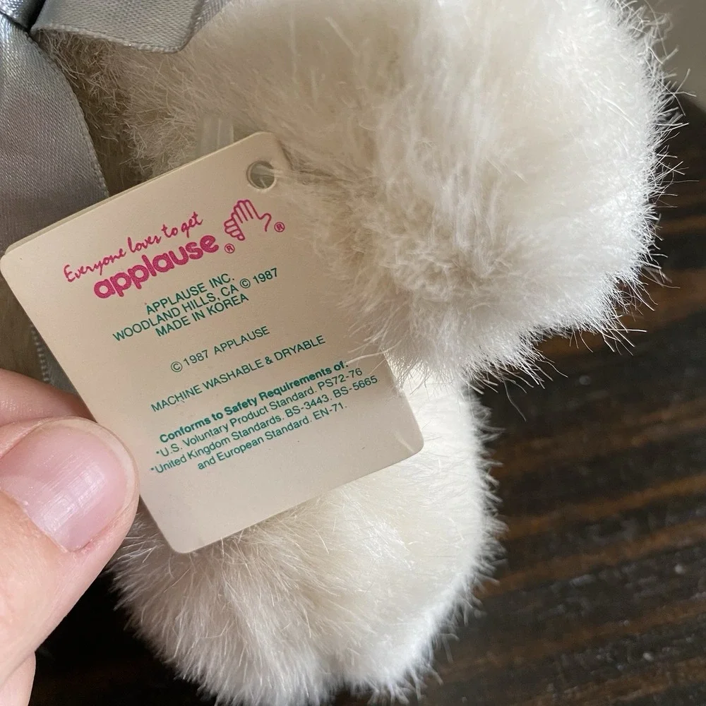 Vintage 1987 Bunny Rabbit Plush Applause 